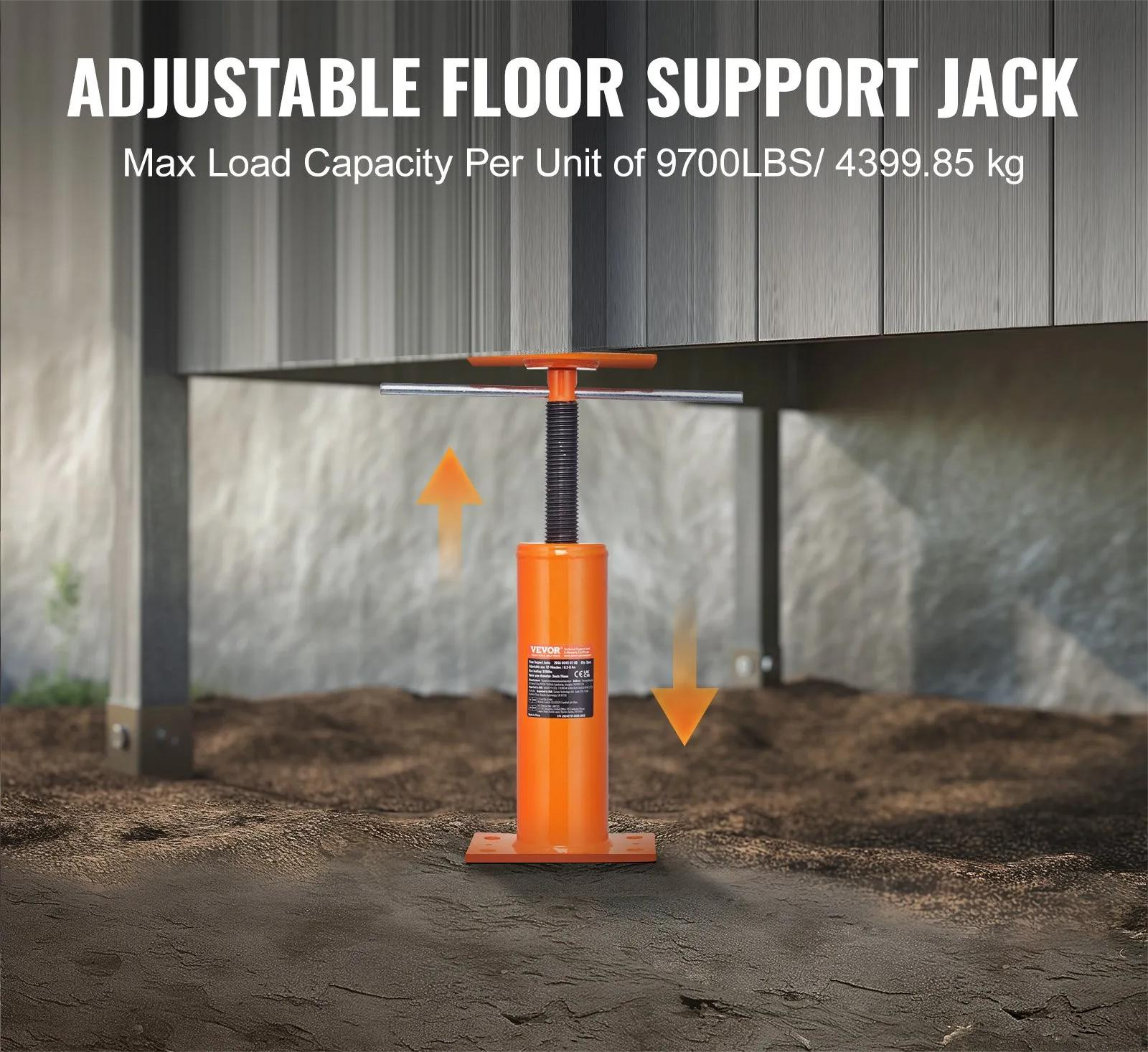 Adjustable Floor Jack Post - Twin Pack - Image 2