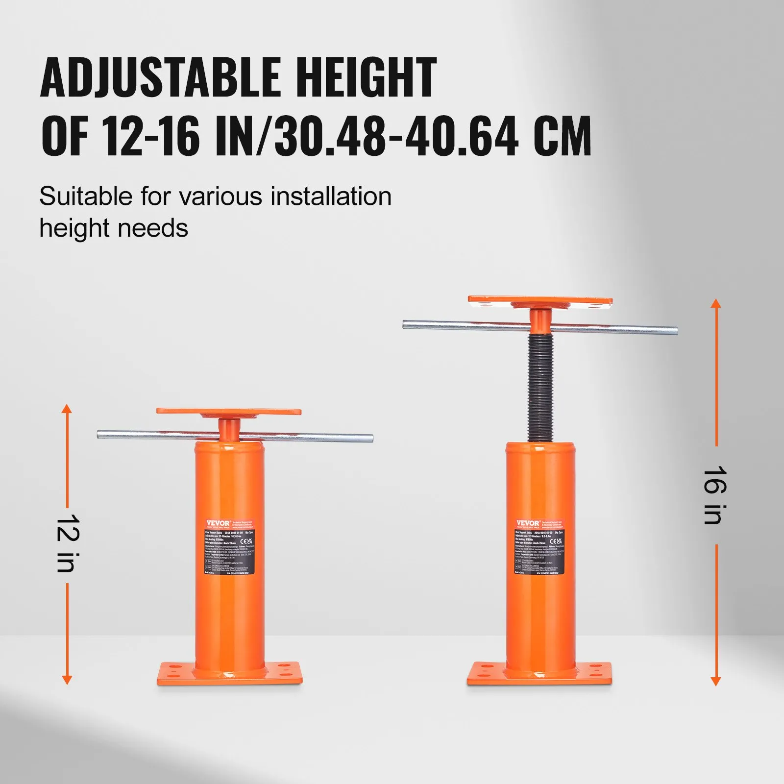 Adjustable Floor Jack Post - Twin Pack - Image 4