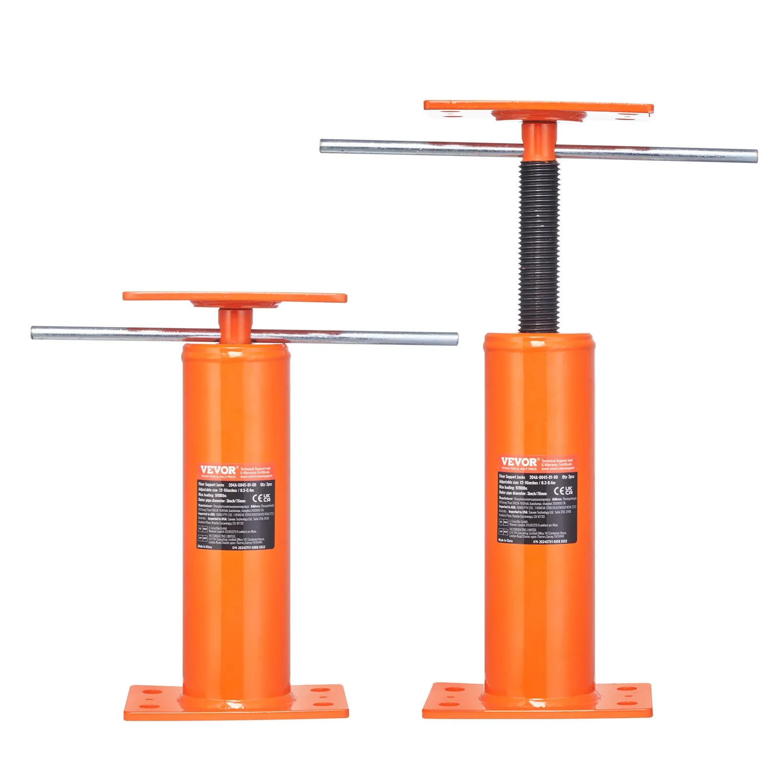 Adjustable Floor Jack Post - Twin Pack - Image 13